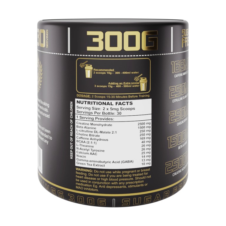 Alpha Pre Workout Extreme 4.82g