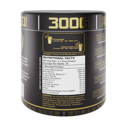 Alpha Pre Workout Extreme 4.82g