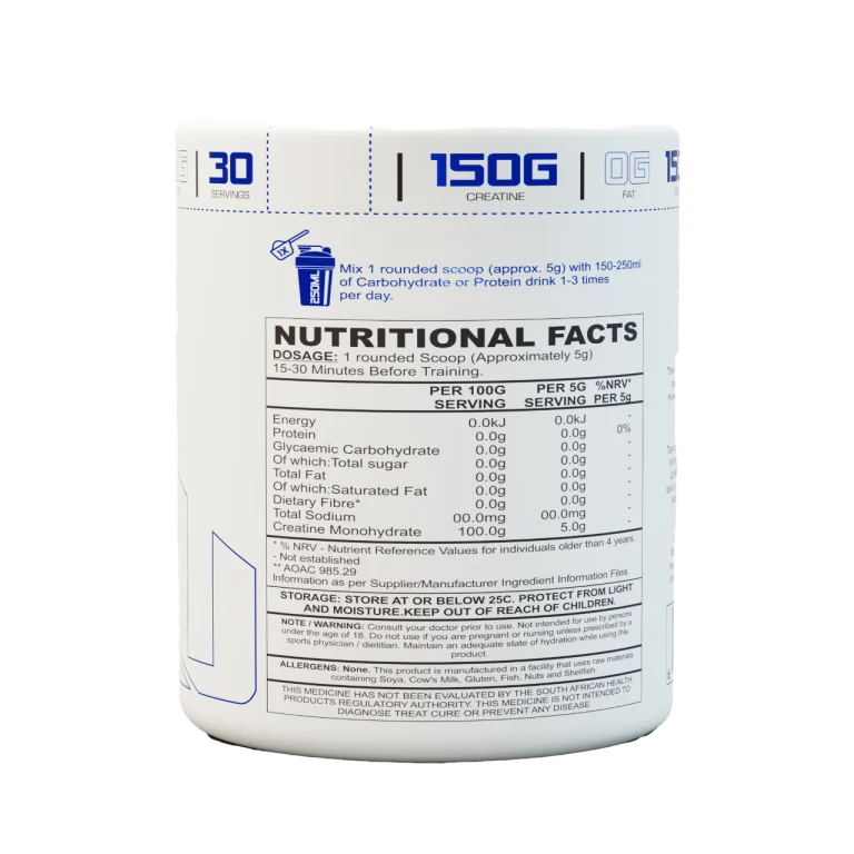 Creatine Monohydrate 150g