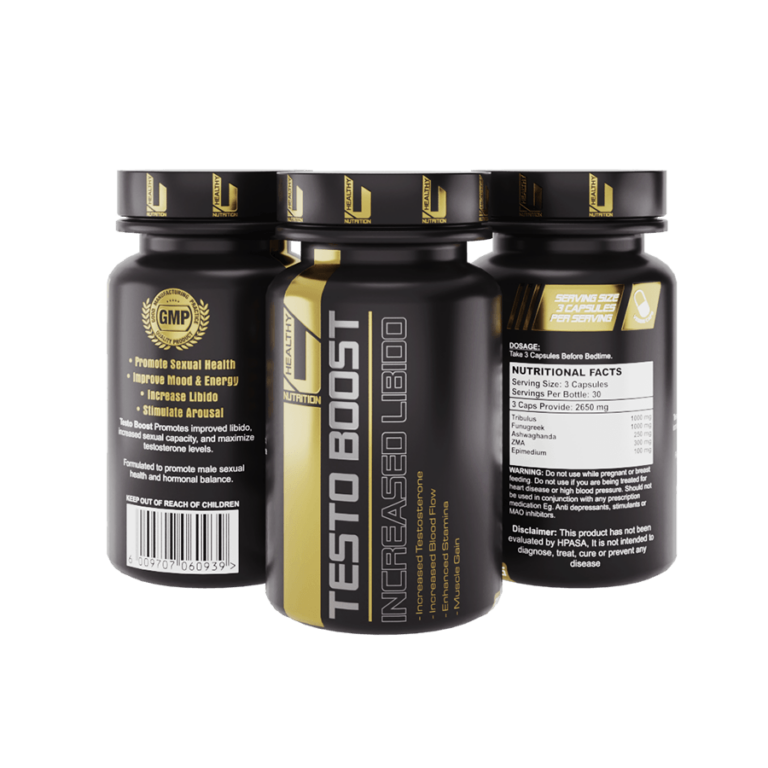Testosterone Booster & Increased Libido 2650mg